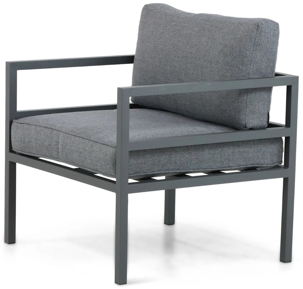 Hoek loungeset 6 personen Aluminium Grijs Lifestyle Garden Furniture Altino