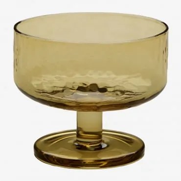 Pack Van 4 Cocktailglazen 33 Cl Van Leomie-glas Honing Geel - Sklum