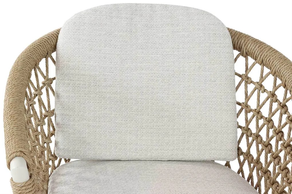 Barset 70 cm Aluminium/wicker Taupe 2 personen Coco Bali/Como