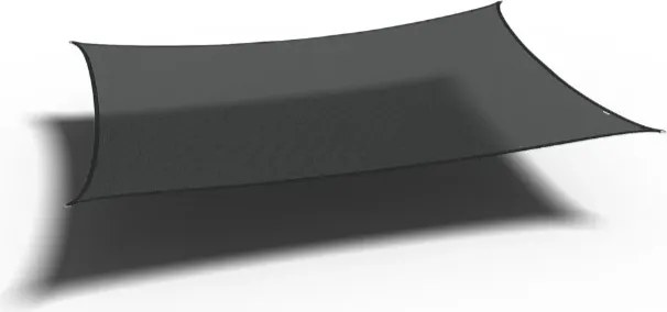 Platinum Sun&amp;Shade Coolfit schaduwdoek rechthoek 400x300cm Zwart