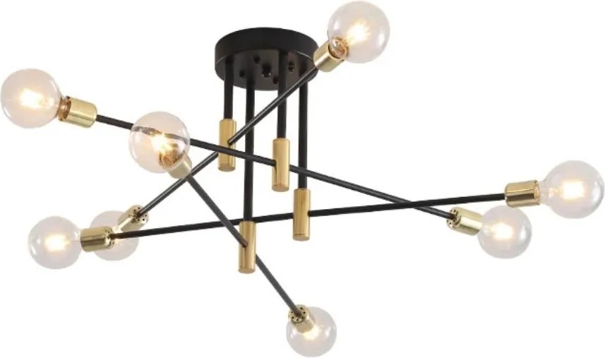 PLAFONDLAMP GOUD HANGLAMP APP733-8C