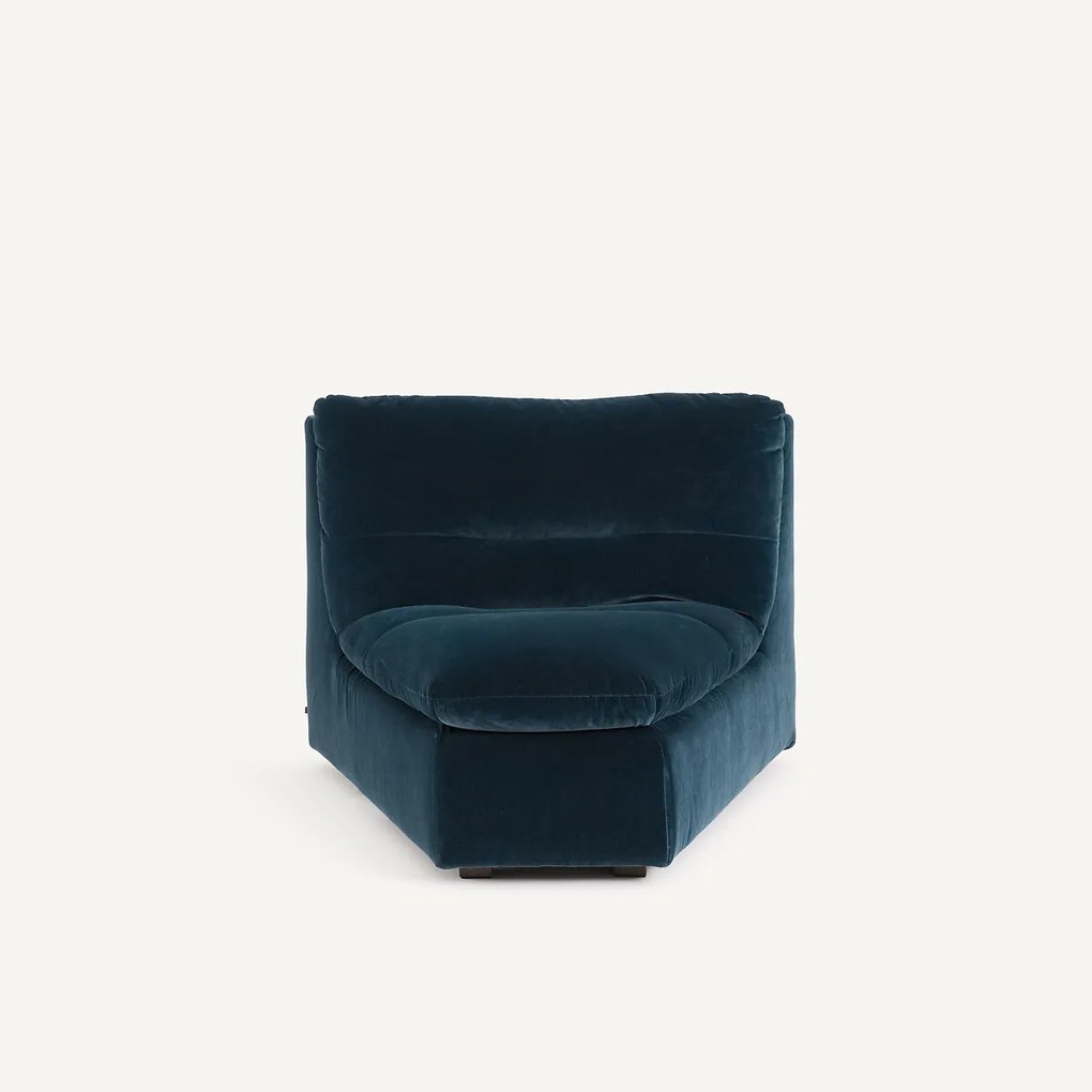 Modulaire hoek in fluweel, GIULIANO