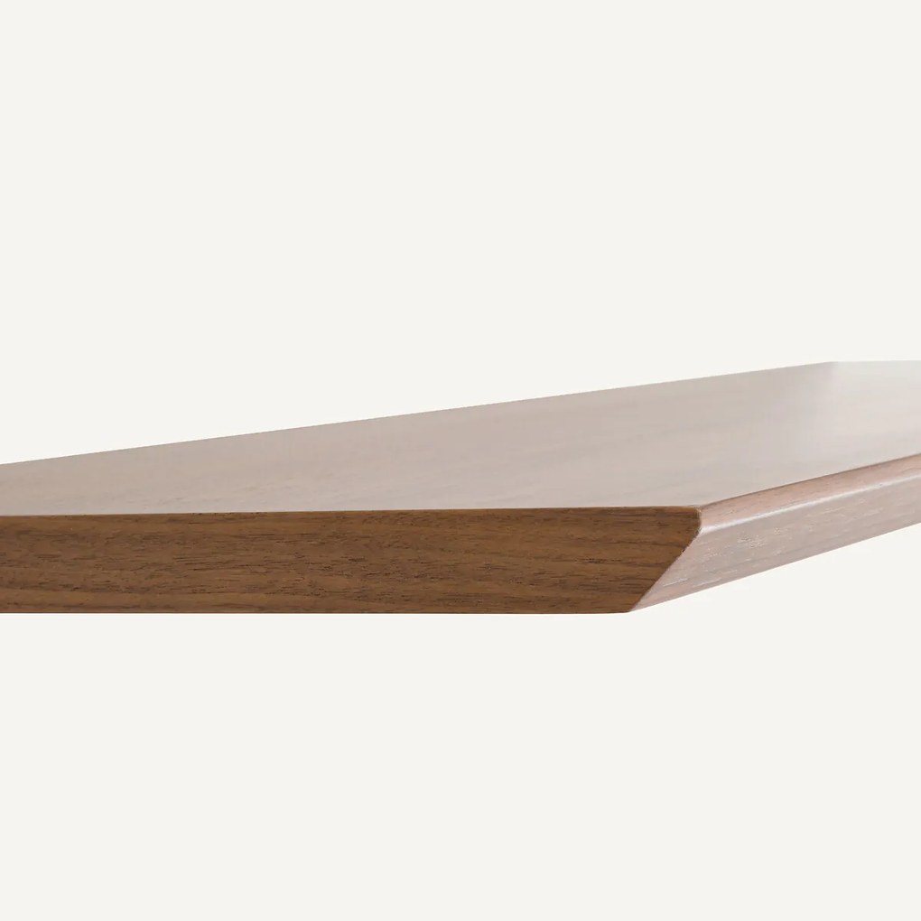 Legplank L110 x D35 cm notenhout, Archivita
