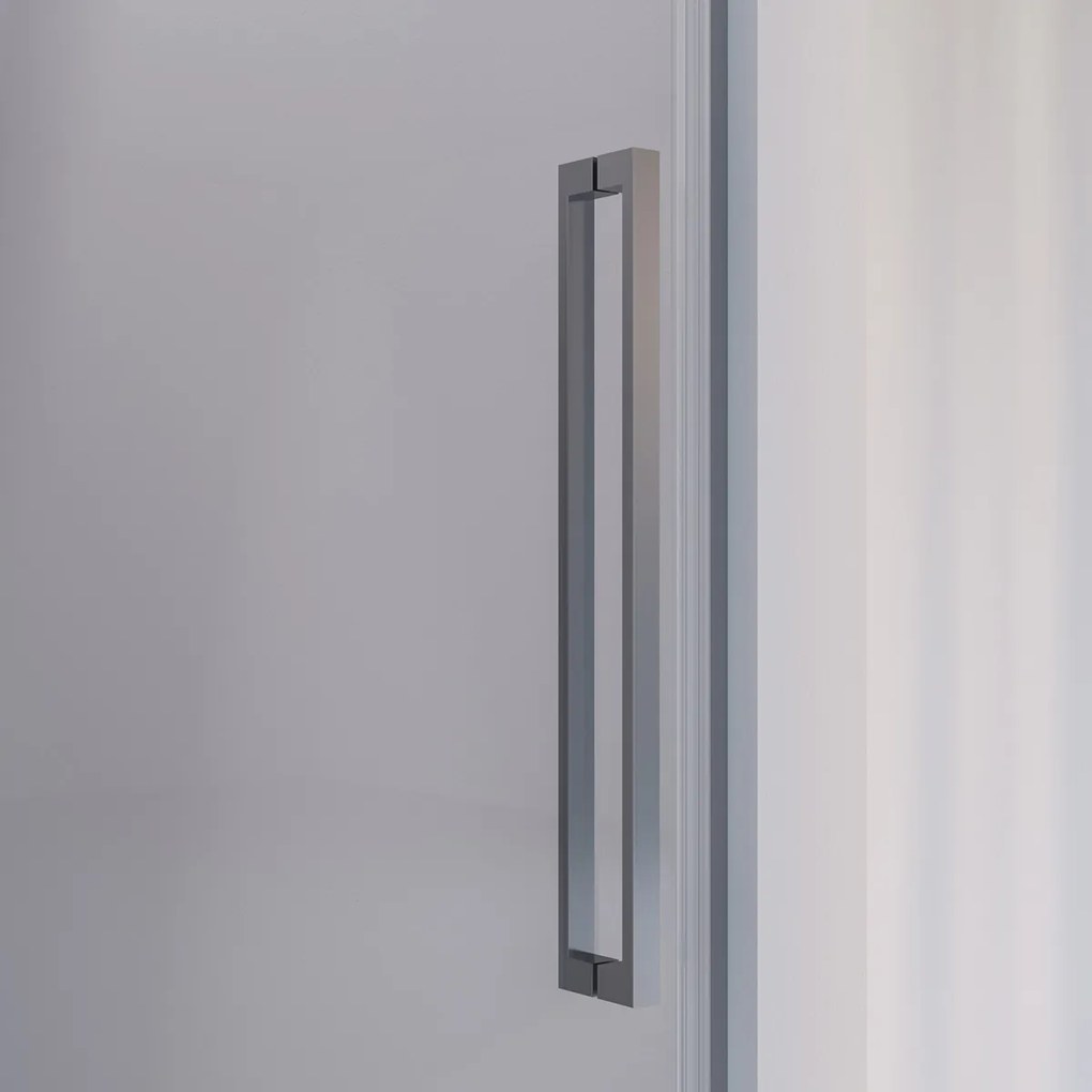 Brauer Season nisdeur met draaideur 100cm RVS