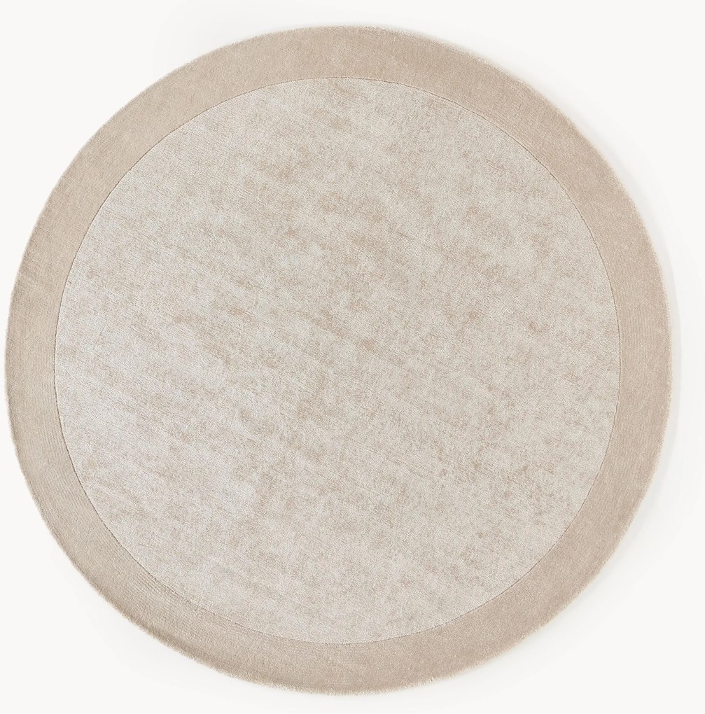 Rond laagpolig vloerkleed Kari