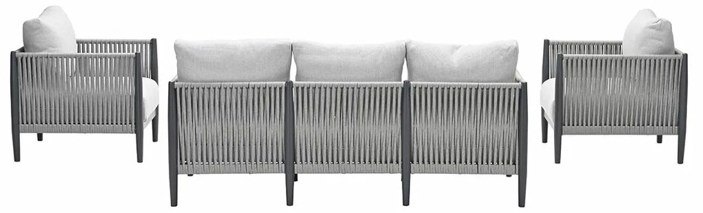 Garden Impressions Tavira loungeset 3-delig - grey sand