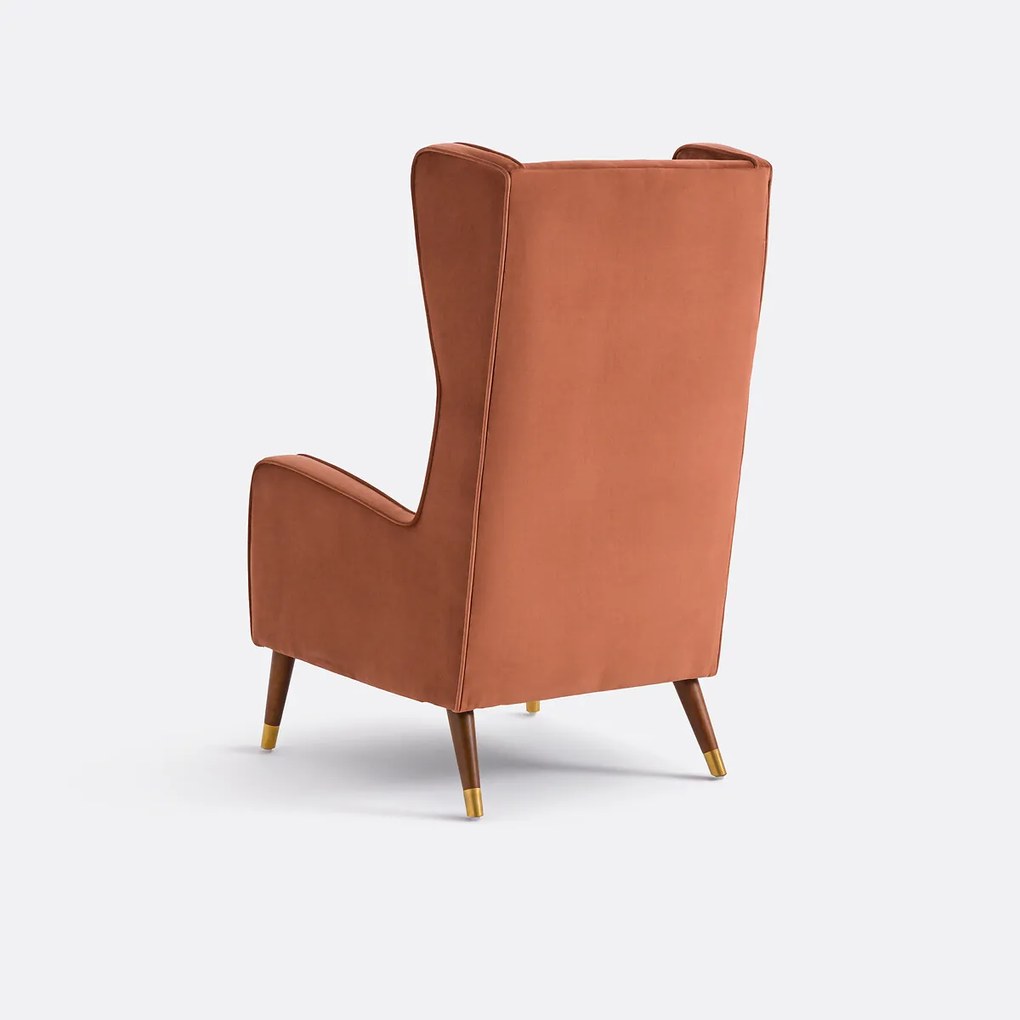 Fauteuil XXL in fluweel, (Y)