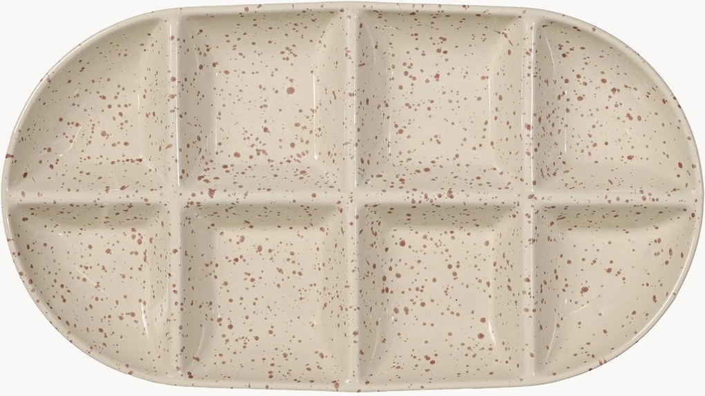 Handgemaakte serveerbord Ditte van keramiek