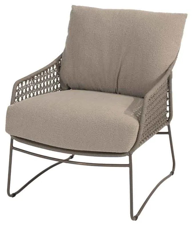 4 Seasons Moretti loungestoel - bruin