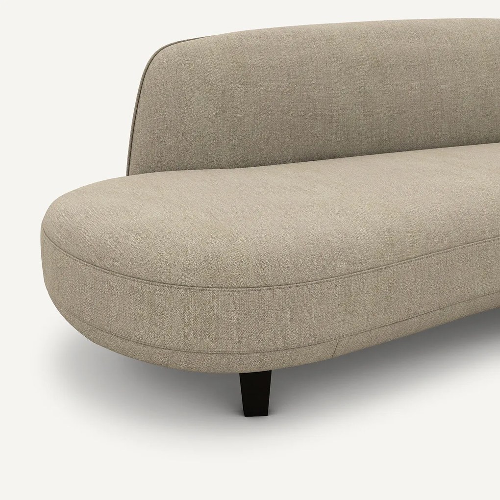 6-zits bank in chambray linnen, Rosebury, ontwerp Emmanuel Gallina