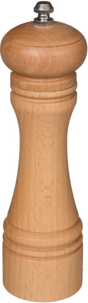 5Five Houten Peper- en Zoutmolen – Beige – 22 cm – Verstelbaar Maalsysteem