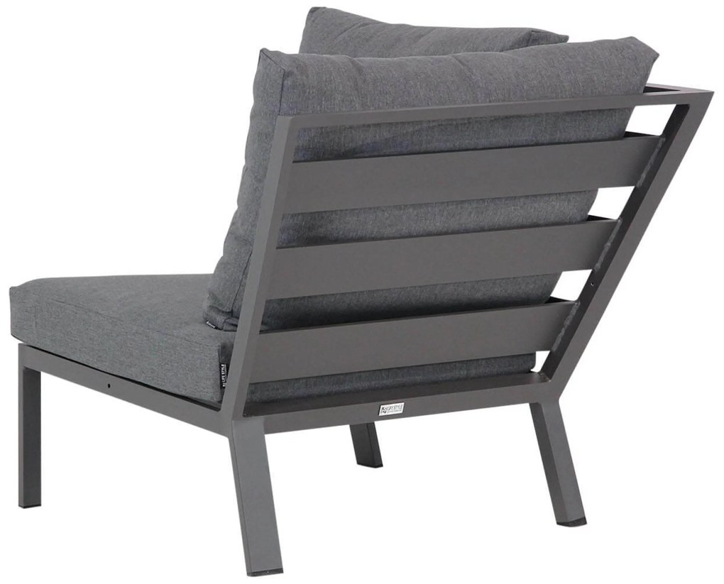 Hoek loungeset 6 personen Aluminium Grijs Lifestyle Garden Furniture Marietta