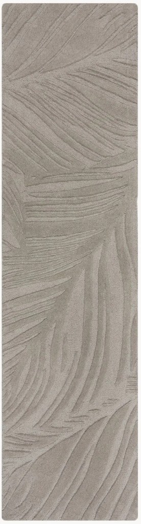 Handgetuft hoog-laag wollen loper Lino Leaf
