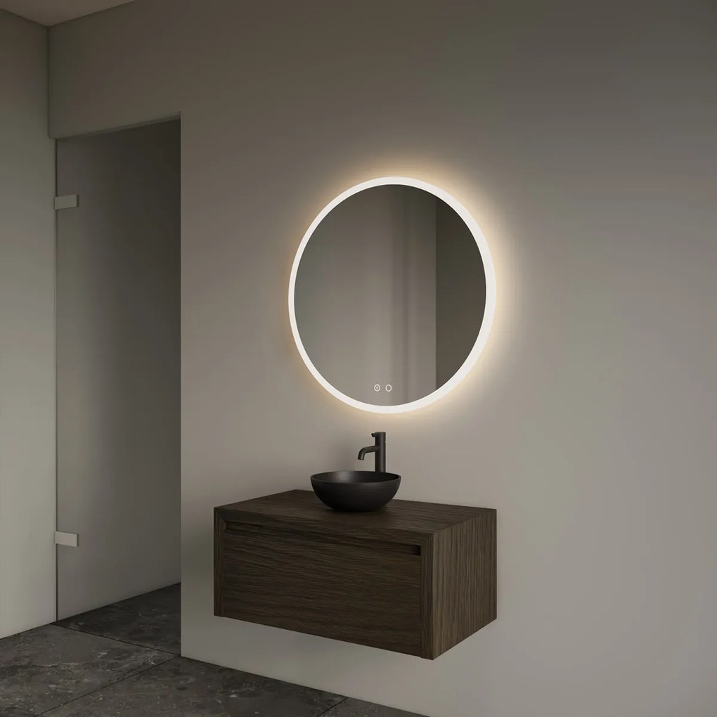 Gliss Design Ares badmeubel 60cm charcoal zonder waskom