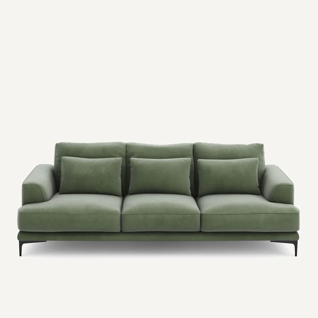 4-zitsbank van fluweel, Marsile