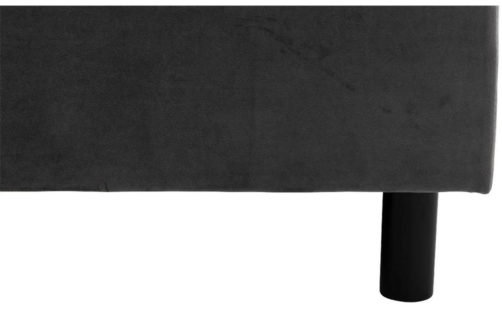 Goossens Basic Boxspring Compleet Gusta, Vlak 180 x 200 cm (=2x 90 x 200 cm) met hoofdbord