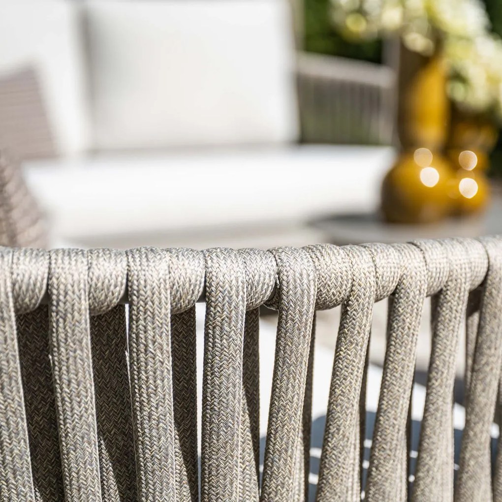 Garden Impressions Devin loungeset hoek 3-delig - taupe