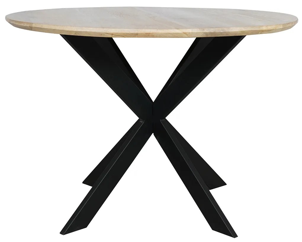 Starfurn Ferris Ronde Eettafel Naturel Eiken 110 Cm - 110 X 110cm.
