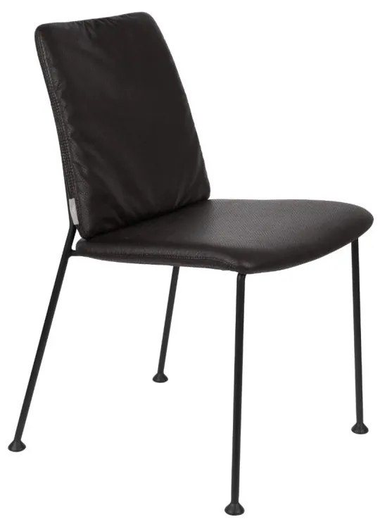 Zuiver Stoel Fab Chocolate Zwart