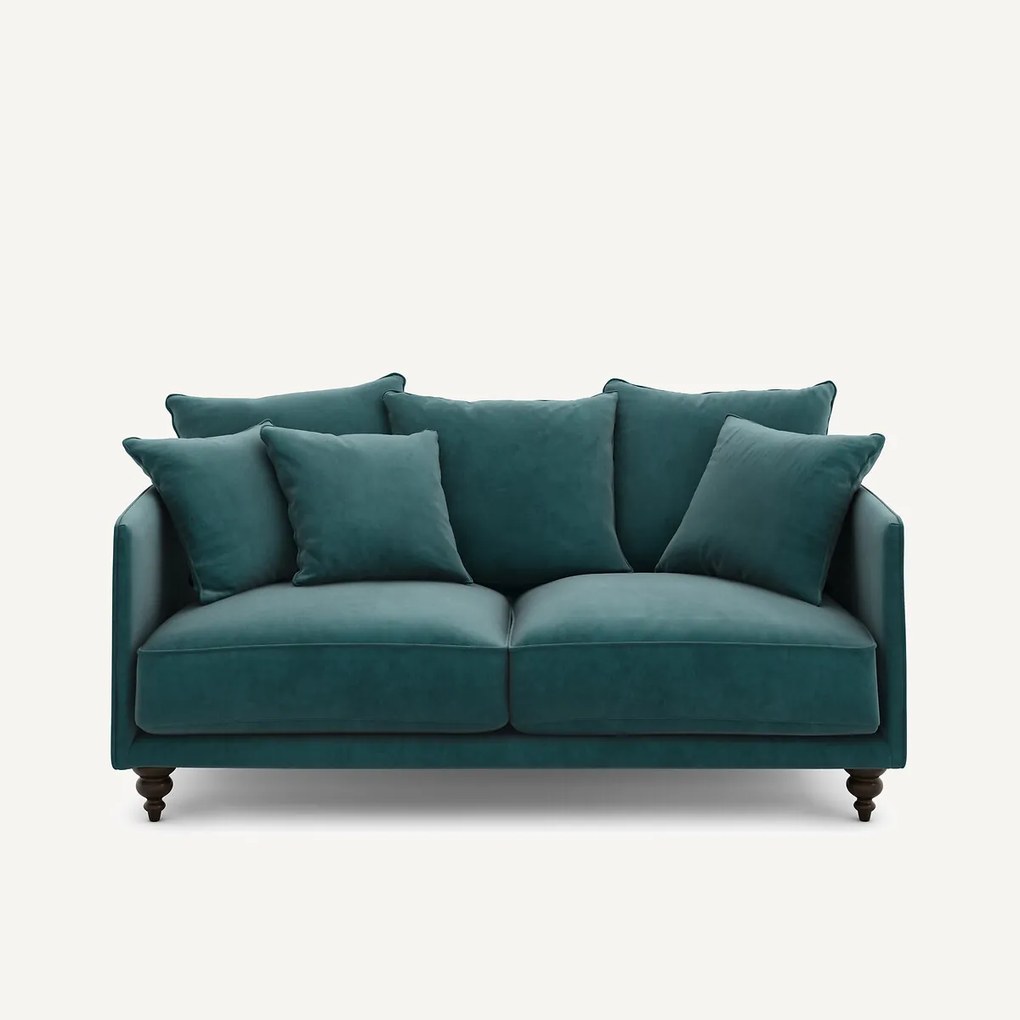 3-zits compacte fluwelen zetel, Lazare