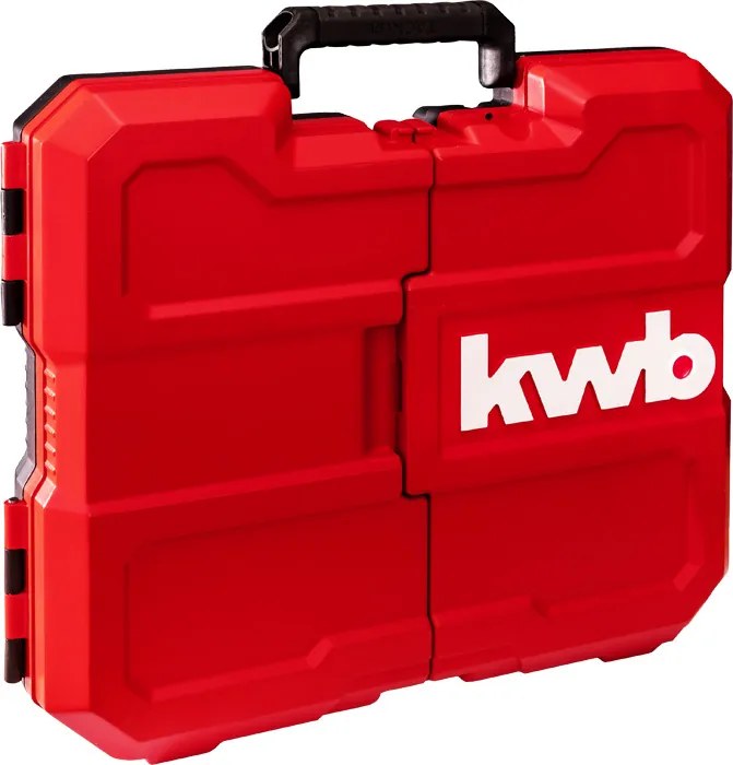 KWB Gereedschapskoffer 70-delig in E-case
