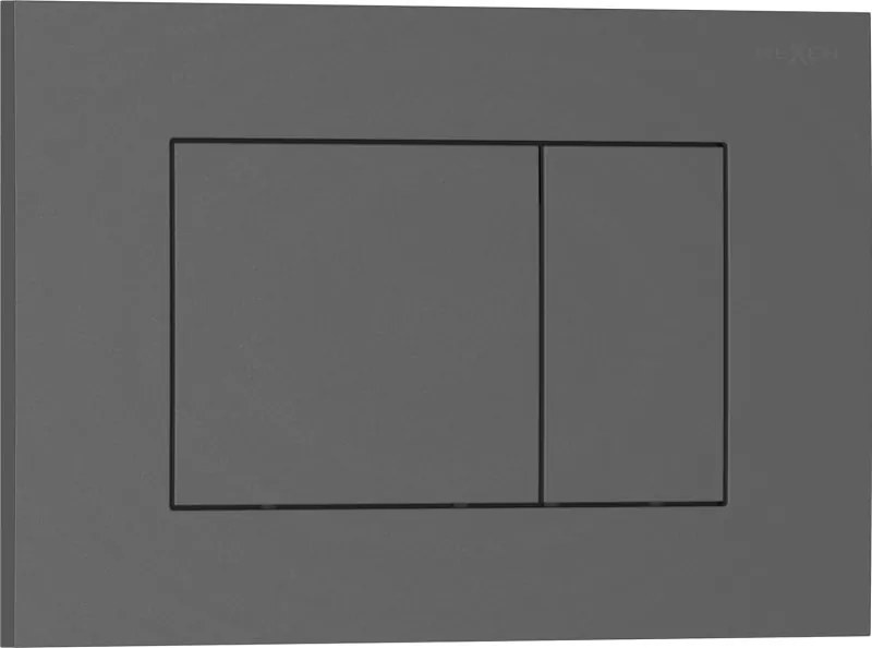 Mexen Tex 02 spoelknop, grijs - 6102-05