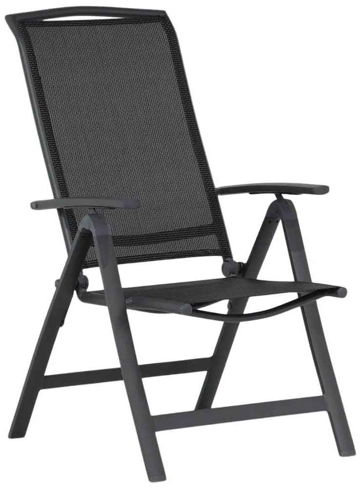 Tuinset 2 personen 90 cm Aluminium/textileen Grijs Lifestyle Garden Furniture Tirana/Mondello