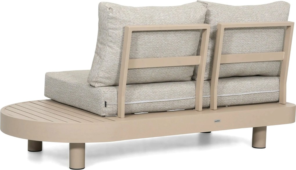 Loungeset tuin 10 personen Aluminium Zand/Beige  Lifestyle Garden Furniture Organio/Elanio