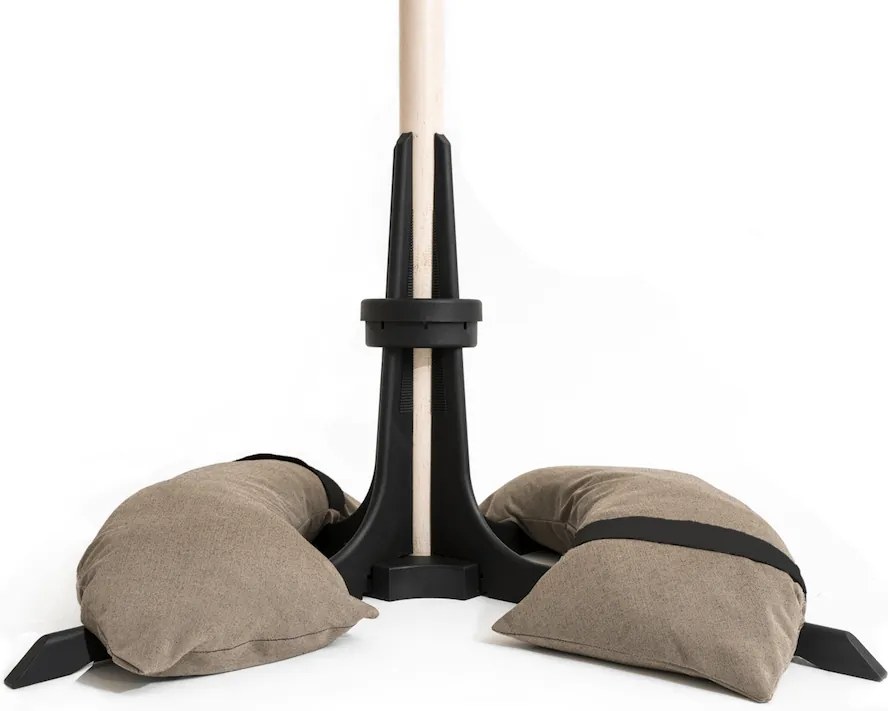 Baser parasolvoet 50 kg - taupe