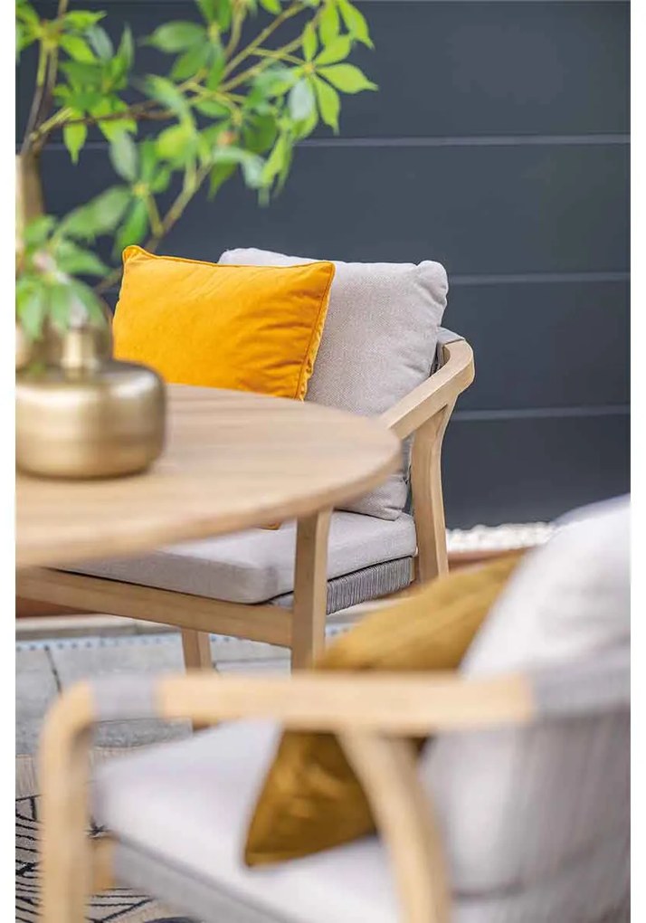 Garden Impressions Alora tuinset 7-delig - Tamako tuintafel ovaal 220x115 cm