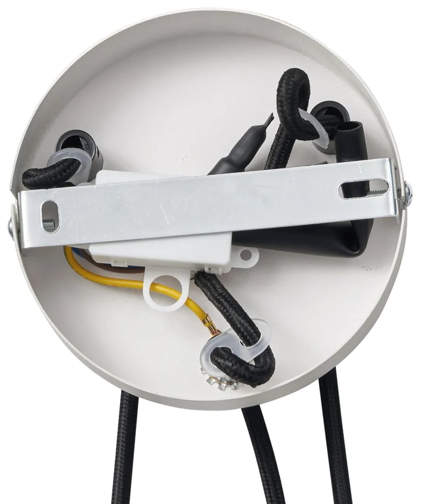 Japandi hanglamp beige 50cm 3-lichts - Plu