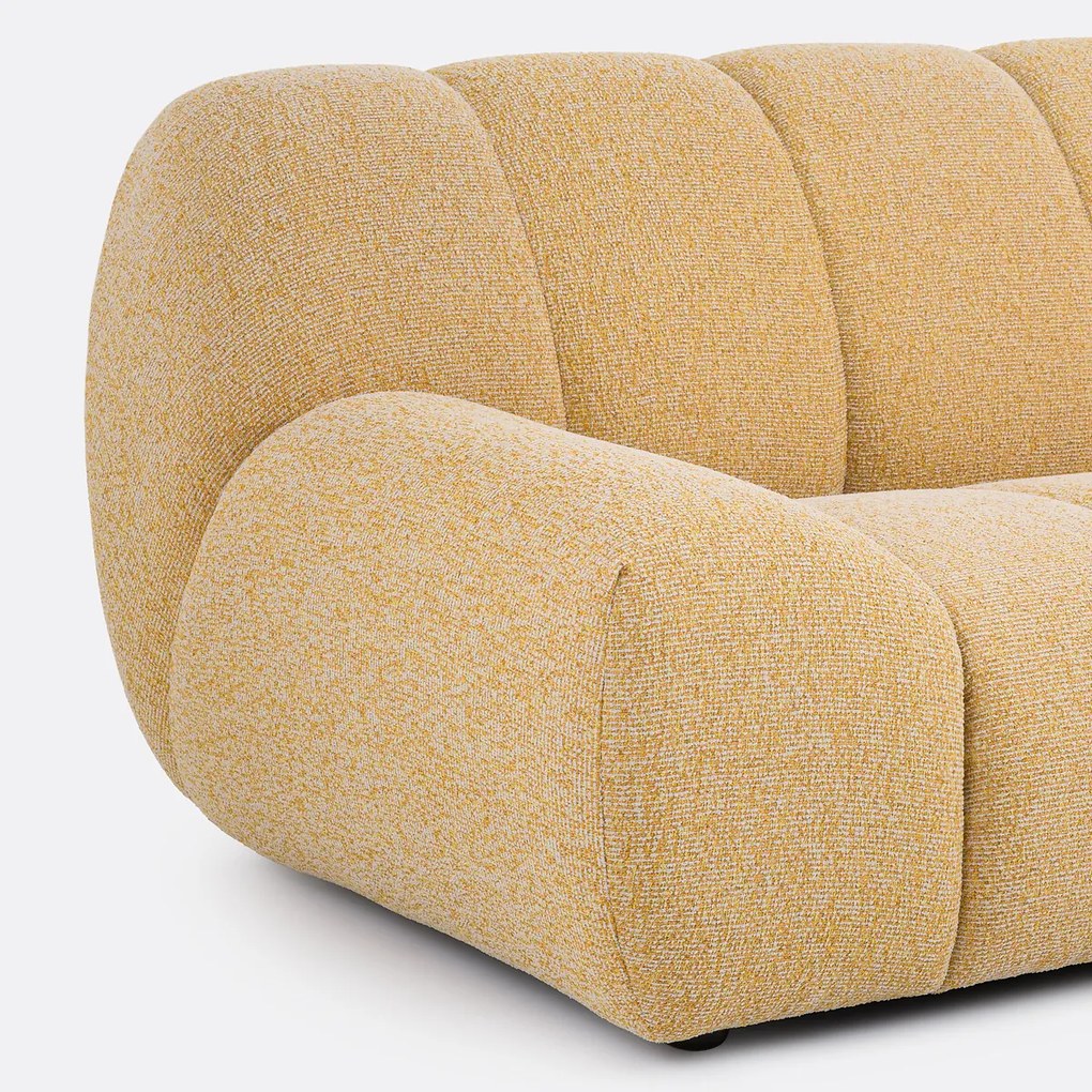 4-zitsbank, stof multi-chenille, Nuria