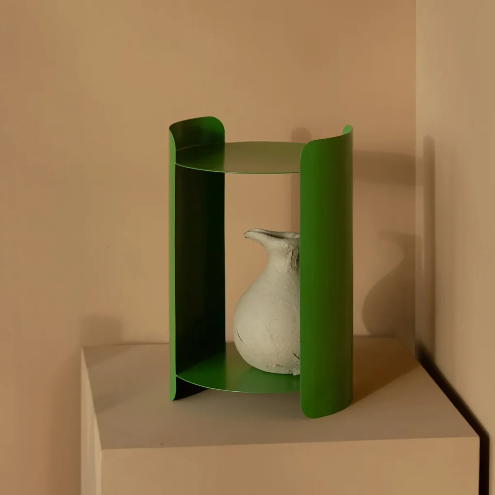 Dutchbone Navagio Design Bijzettafel Groen - 31 X 31cm.
