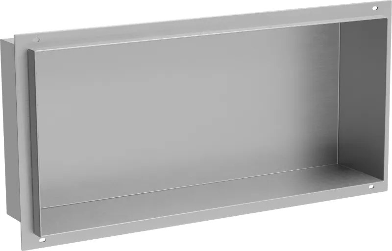 Mexen X-Wall-NR nis planken zonder flens 45 x 20 cm, inox - 1911452010