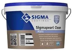 Sigma Sigmapearl Clean Matt - Mengkleur - 2,5 l