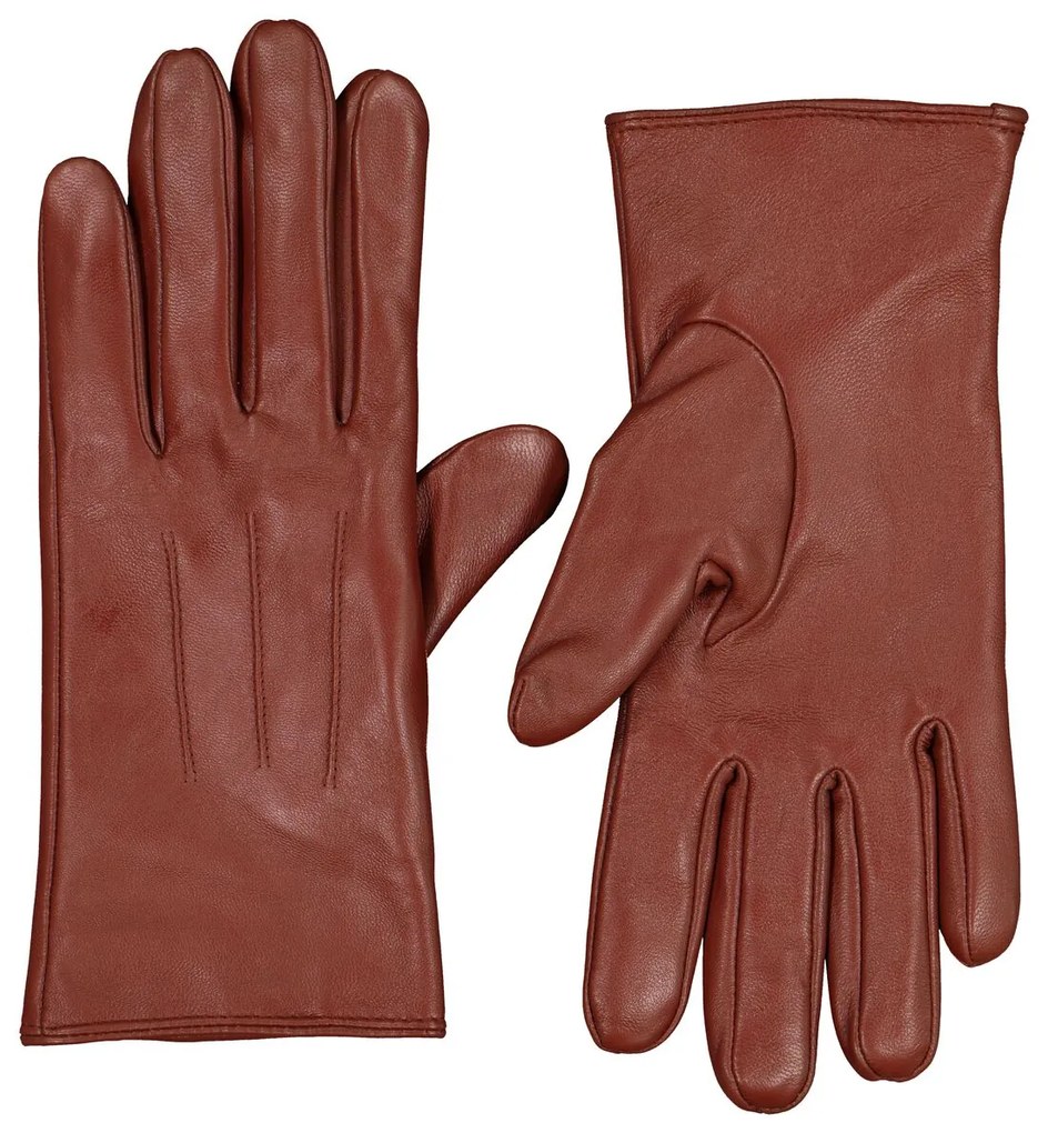 HEMA Dameshandschoenen Touchscreen Leer Cognac (cognac)