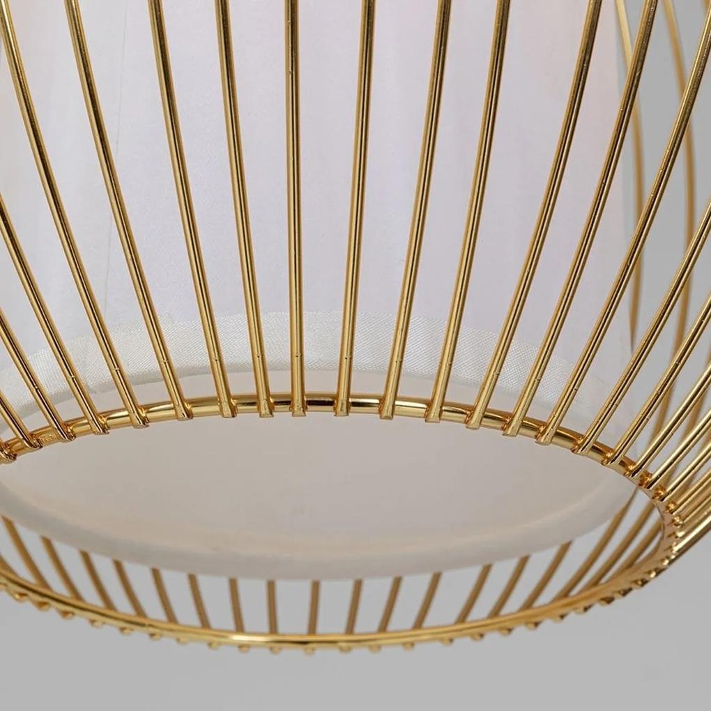 Kare Design Swing Iron Gold Retro Hanglamp Goud