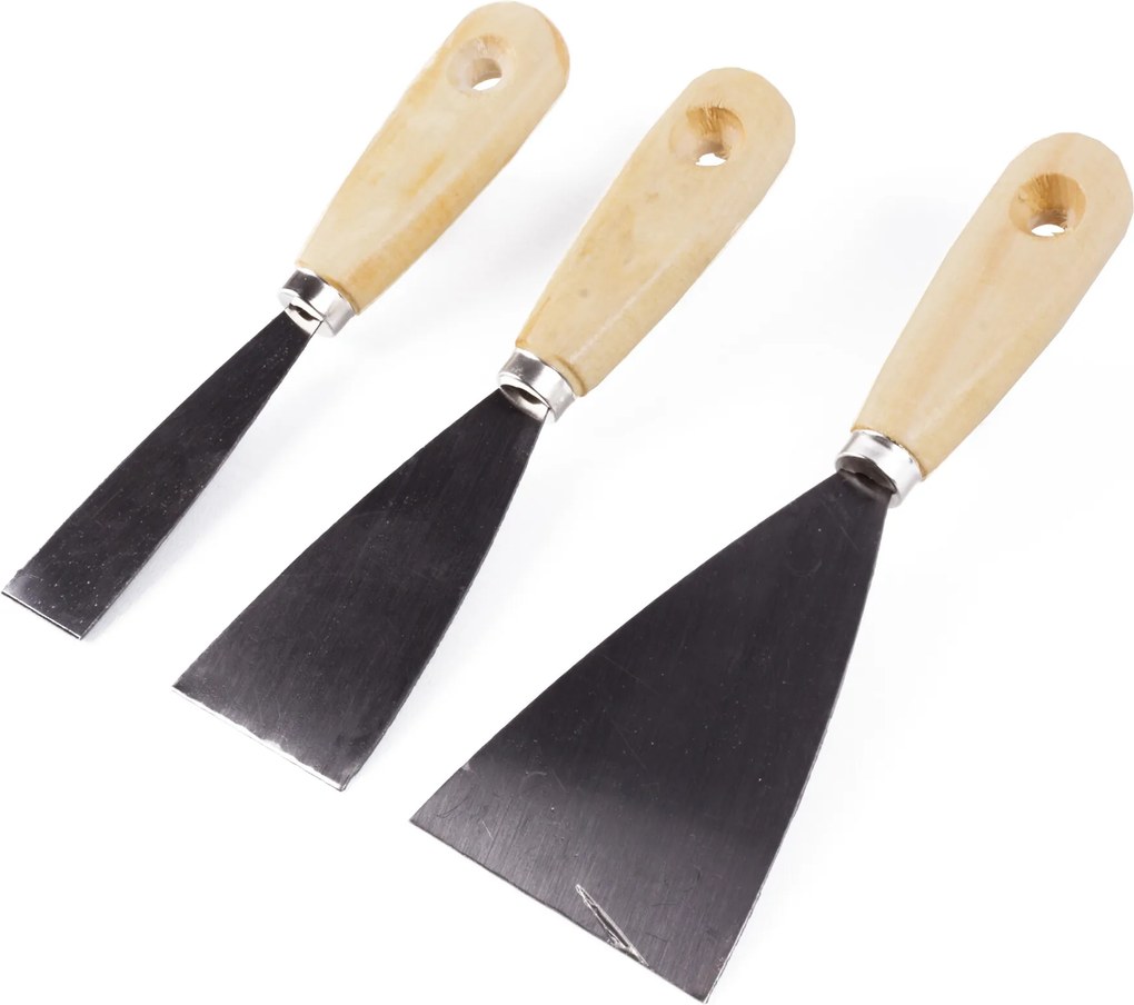 Benson Plamuurmessenset 3-delig– 30 mm, 50 mm, 80 mm