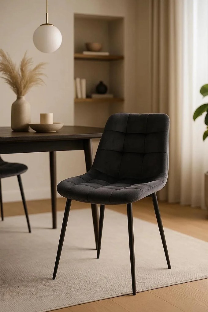 Fluwelen Teray Stoel