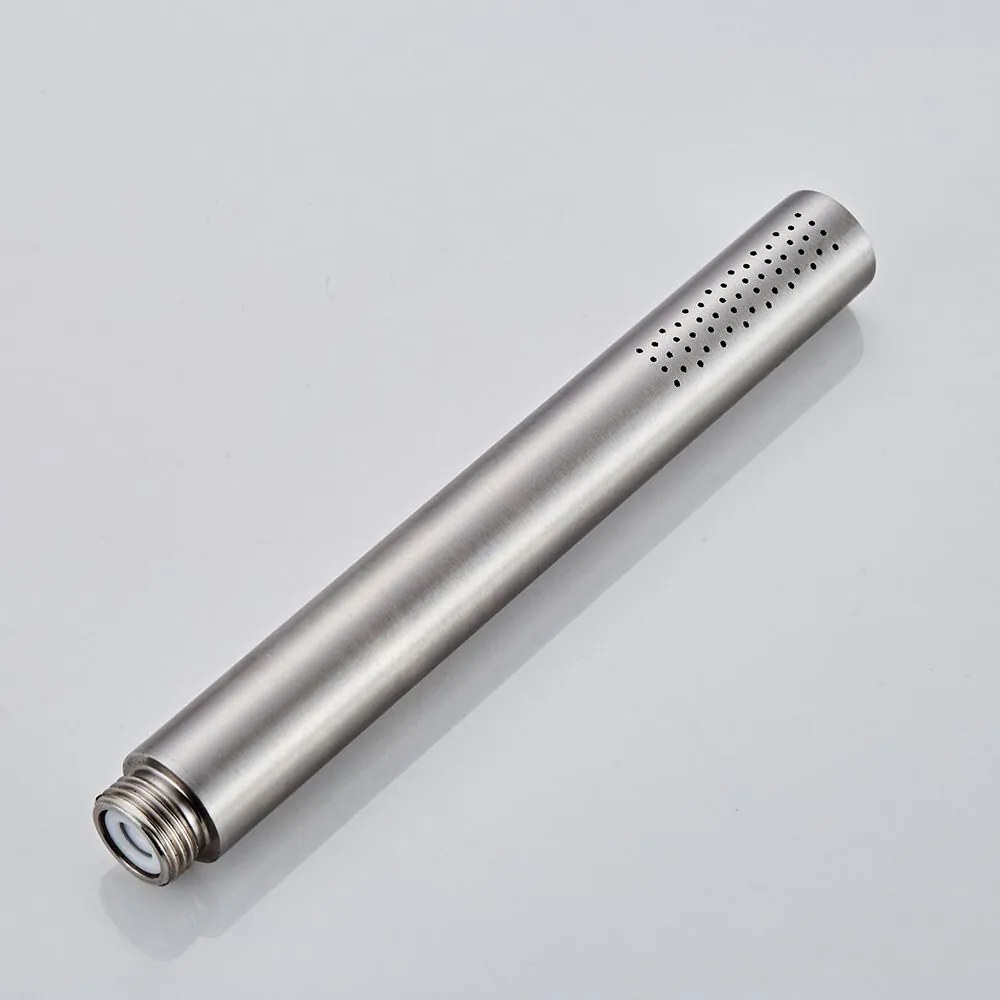 Saniclear Exclusive glijstangset met staafhanddouche RVS