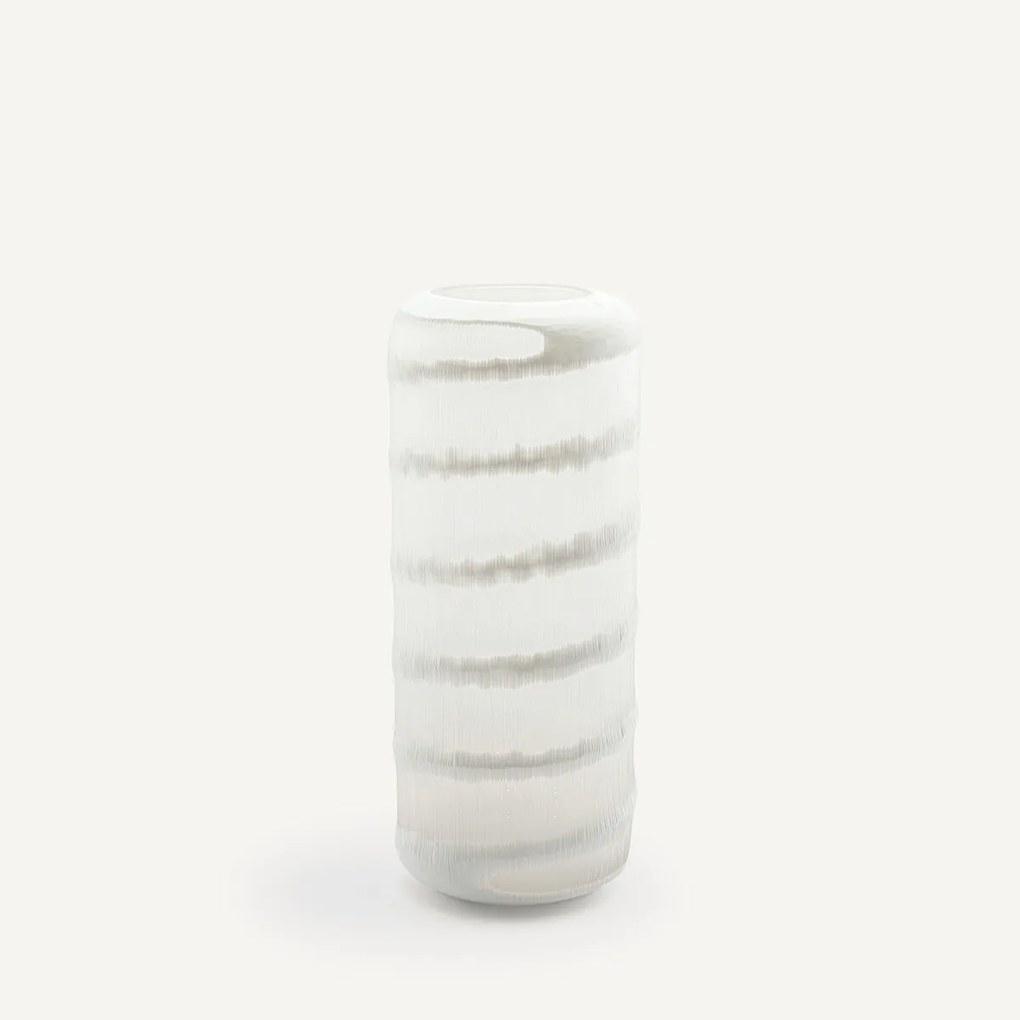 Vaas in ondoorzichtig mat glas, Topina