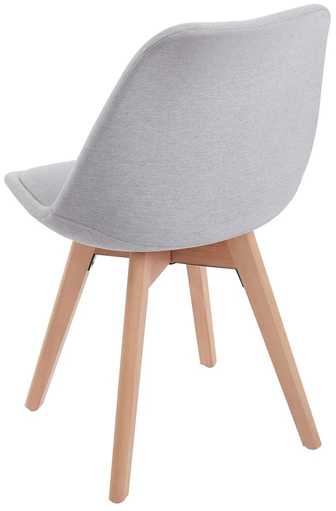 Set 4 Synk Stoffen Stoelen