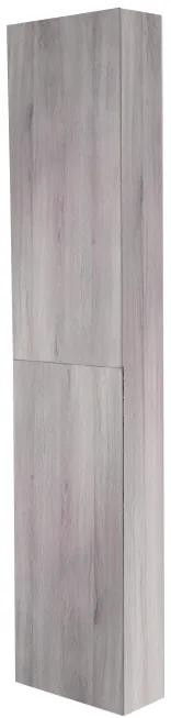 Best Design Blanco hoge kolomkast 180x35x30cm grijs eiken