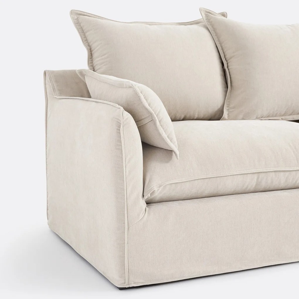 Sofa 2-, 3-, 4-, 5-zits, afneembare hoezen, gemêleerd polyester, ODNA