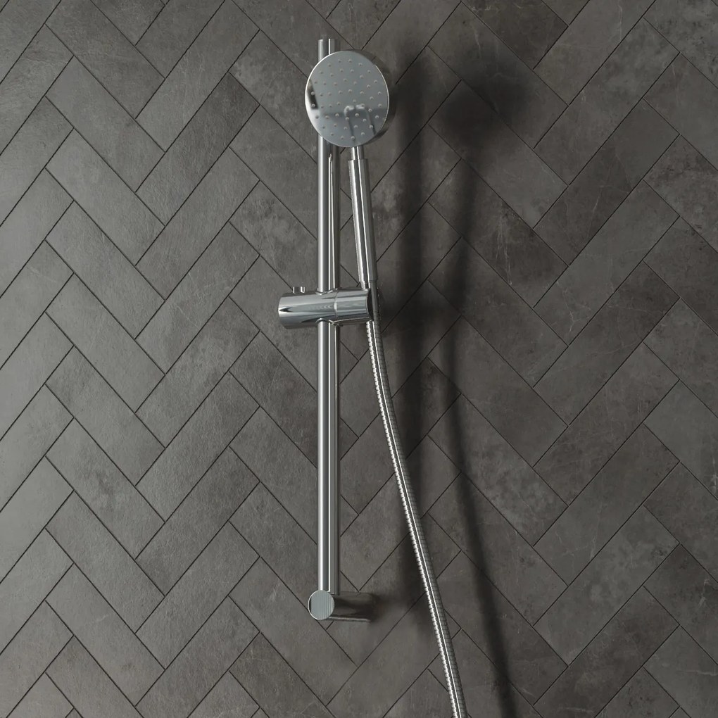 Saniclear Talpa glijstangset met Vision handdouche chroom