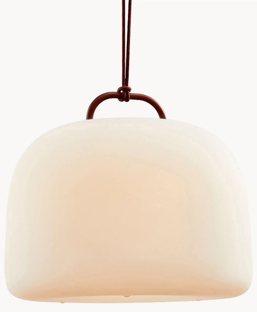Mobiel outdoor LED hanglamp Kettle, dimbaar