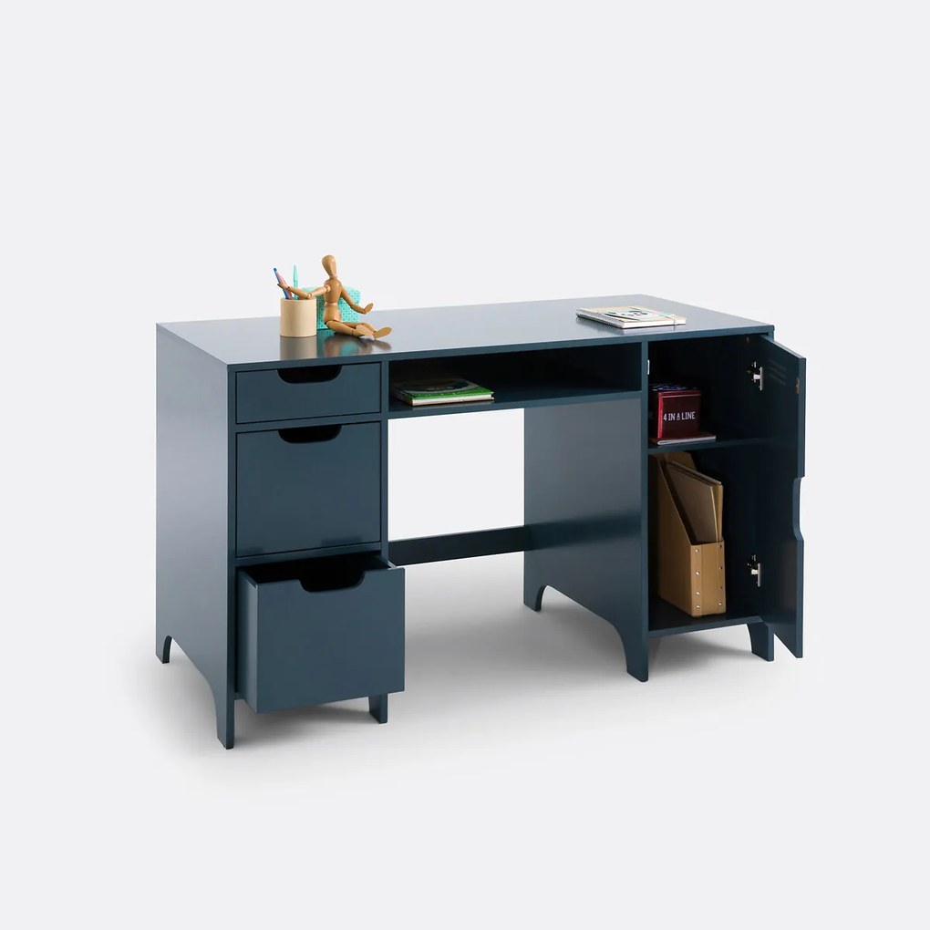 Bureau met dubbel meubelstuk, Asper