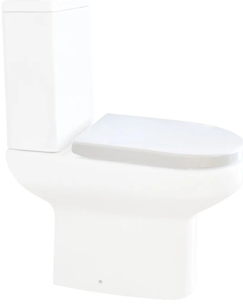 Eastbrook Andelle softclose toiletzitting wit glans