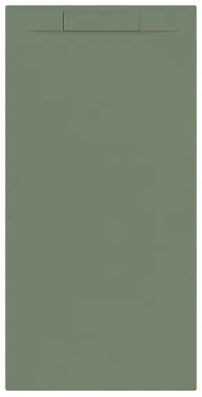 Allibert Luna douchebak Mat Eucal. Groen-160x80x2.9cm 248502