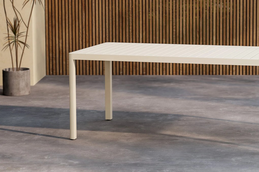 The Outsider tuintafel-cas-beige-aluminium-200x90cm-the-outsider